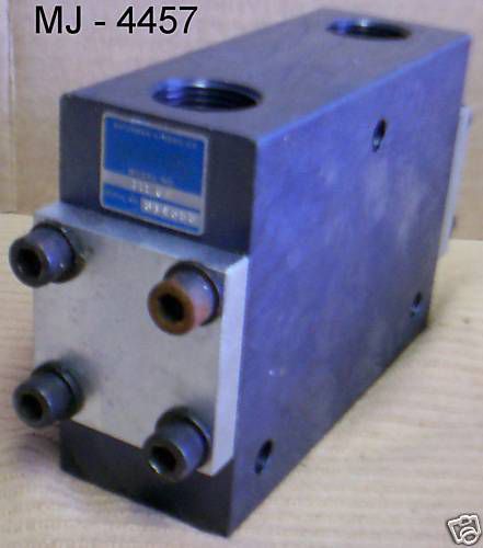 Waterman hydraulics - pilot operated-double check valve - model #271-6 (nos) for sale