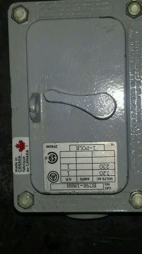 Appleton snap switch for hazardous locations  explosion proof ecsk-1    1 pole for sale