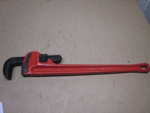 Ridgid 24&#034; heavy duty steel pipe wrench free shipping for sale