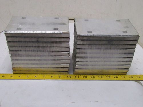 Cooper b-line 9a-1004 20pair (40) ladder cable tray splice plates no bolts for sale