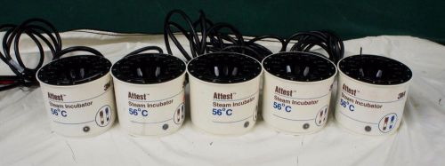 ONE 3M Attest Steam Incubator 56 deg. C - Model 116 - No Lid  !  5 AVAILABLE