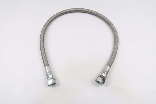 Nrp jones stainless flexible braided hose jic-8 fitting 2ft d547590 for sale