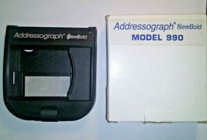 Addressograph model 990 Portable Credit Card Imprinter