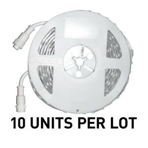 [LOT OF 10] NEW EuControls RGBW LED Strips, 24V Outdoor, 16&#039;4&#034; Reel