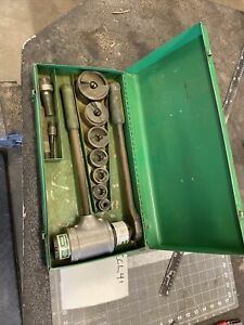 GREENLEE 1904/1906SB Ratchet Knockout Punch Kit w/Punches (ccL41