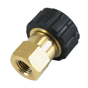 Pressure Washer Twist Connect Adapter Connector 22mm Male X 3/8&#034; Female