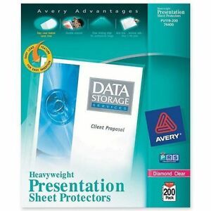 Avery Dennison AVE74400 Sheet Protector
