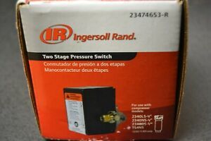 Ingersoll Rand 23474653-A Pressure Switch 4-Port Side Wire Feed Adjustable