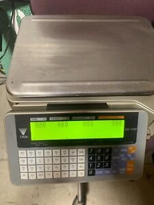 DIGI SM-5100 Digital Scale Printer tested to power-up for parts