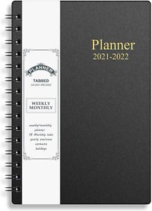 Daily Planner Calendar Organizer Refillable July 2021 December 2022 Budget Tabs