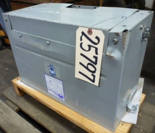 Acme dry type transformer 15 kva 480v primary w/taps, dry, wall mount (25797) for sale