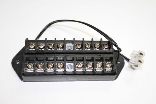 Splits 1 input to 8 out, 8 way terminal block bus bar for sale