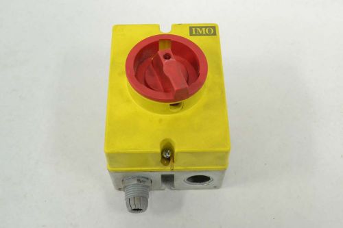 Imo pe69-3020 10hp enclosed 20a amp 600v-ac 3p disconnect switch b356444 for sale