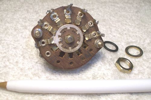 2 pole/12 throw rotary switch-different-see description     Heavier construction