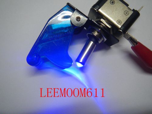 10set,race car illuminated toggle switch + safety cover,b+b for sale