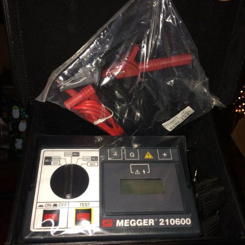 Megger, 210600 Insulation &amp; Low Resistance Tester