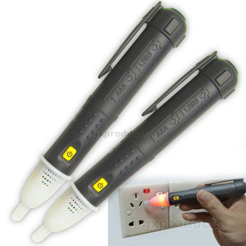 50~1000v non contact electric voltage power detector tester ac alert (lot of 2) for sale