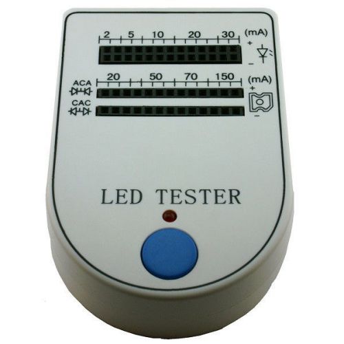 Mini portable led tester battery operated 2 to 150ma for sale