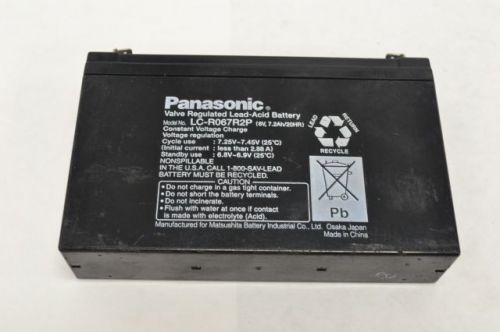 NEW PANASONIC LC-R067R2P BATTERY POWER SUPPLY B220123