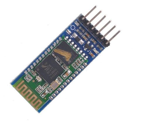 Wireless serial 6 pin bluetooth rf transceiver module hc-05 rs232 master slave for sale