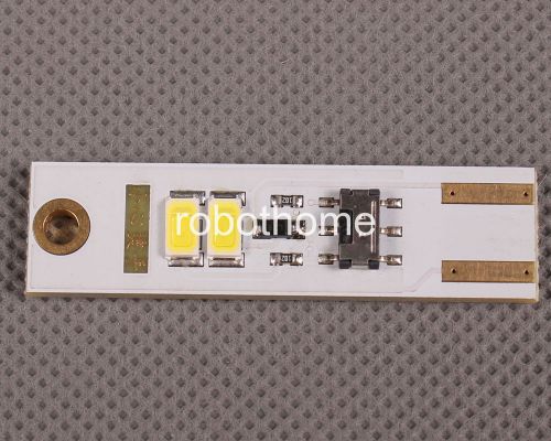 2pcs White mini USB Lamp Keyboard Lamp Move Power with Switch Brand New