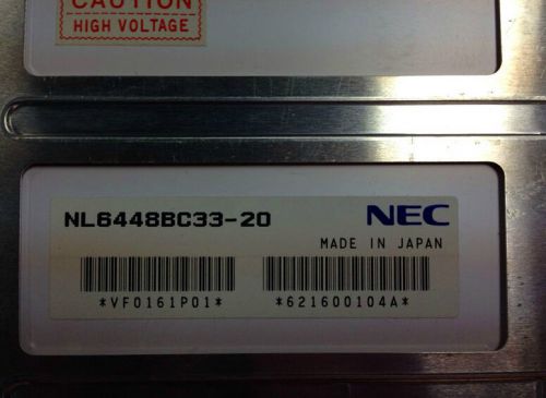 NL6448BC33-20 for NEC 10.4&#034; LCD panel 640*480 original 90days warranty  fastship