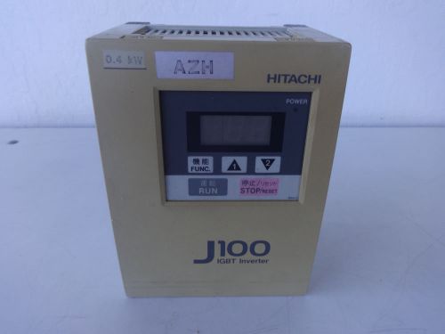 1 HITACHI  J100  IGBT INVERTER  004SFE3  220-240V  0.4kW.