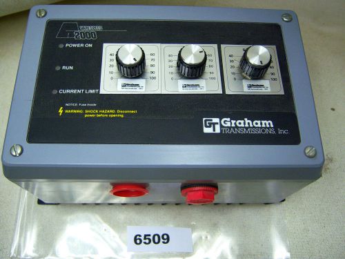 (6509) Graham Transmissions A21201C0001 Varispeed 2000 1HP