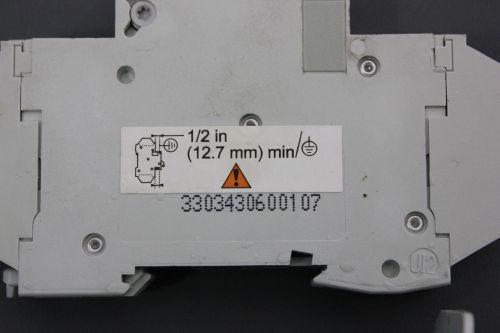 6 schneider miniature circuit breaker 5a 240~60v c60 multi 9  (s6-3-111e) for sale