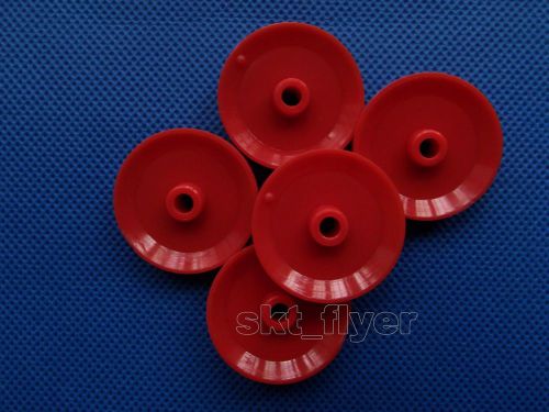 5pcs 29*5.8*3.9mm Pulley Plastic Gears travelling block for Robot Part DIY