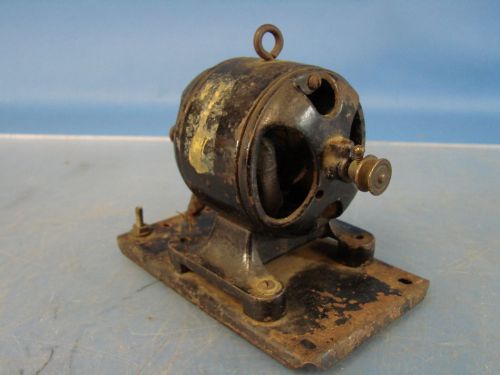 Rare Early Knapp Electric Motor Small Industrial Antique Steam Punk Toy Hobby