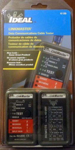Ideal Linkmaster 62-200 Ethernet Cable Voltage Tester Brand New UTP and STP test