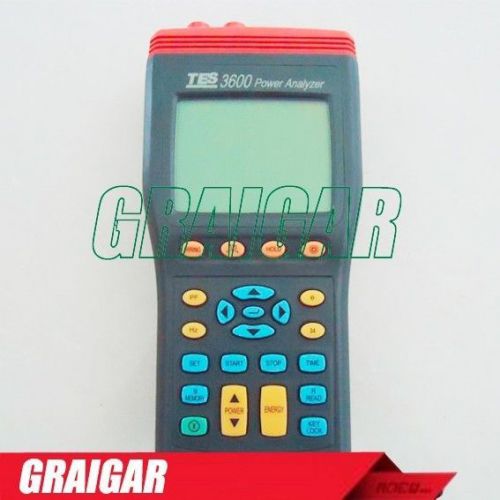 3 phase power analyzer tes-3600 for sale