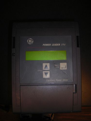 GE Power Leader Electric Power Meter