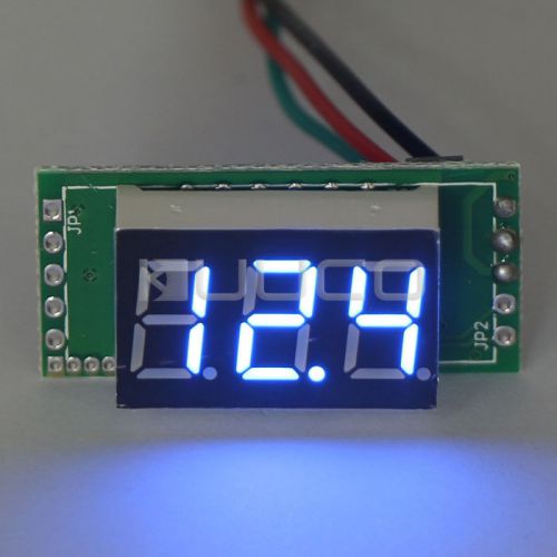 Digital Panel Meter DC 0-100V Voltmeter Blue LED Digital Voltmeter Panel Board