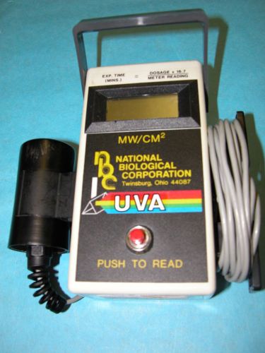 National Biological Corporation UVA Ultraviolet Meter