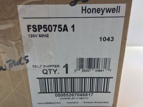 New! honeywell burner management flame amplifier module fsp5075a1 120 volt 60 hz for sale