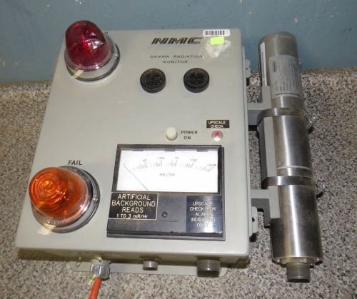 NMC GAMMA RADIATION MONITOR GA-6 W/ GD-6B DETECTOR -cc