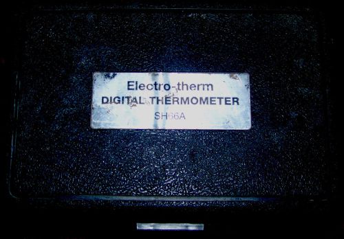 Cooper Digital Thermometer SH66A Multi Probe Temperature Tester electro-therm
