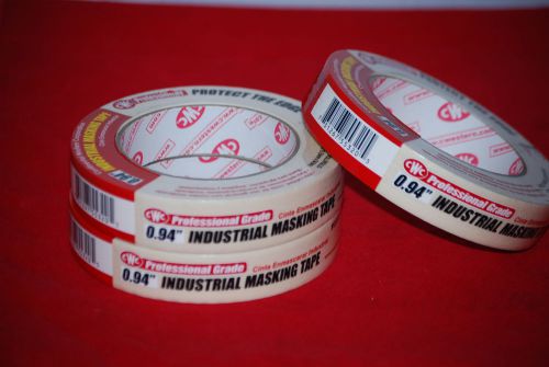 1 Case of 36 Rolls 1&#034; x 60yds. Industrial Masking Tape