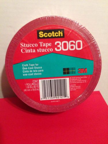 Scotch Stucco Tape 3060 3M 1.88&#034; X 60 Yd