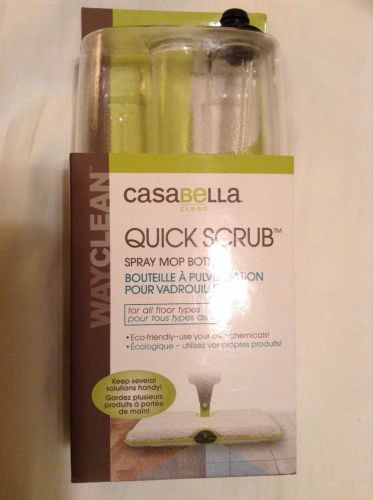 Casabella Quick Scrub Refillable Spray Mop Bottle - New 14 oz