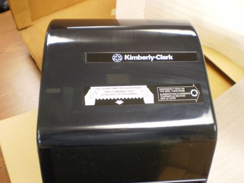 New Kimberly Clark 56717 No Touch Roll Towel Dispenser Smoke Plastic
