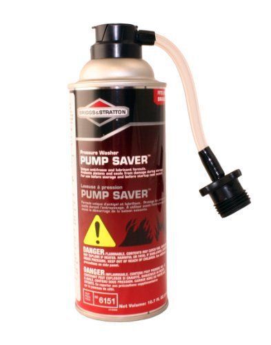 Briggs &amp; Stratton 6151 Pressure Washer Pump Saver Anti-Freeze and Lubricant Form