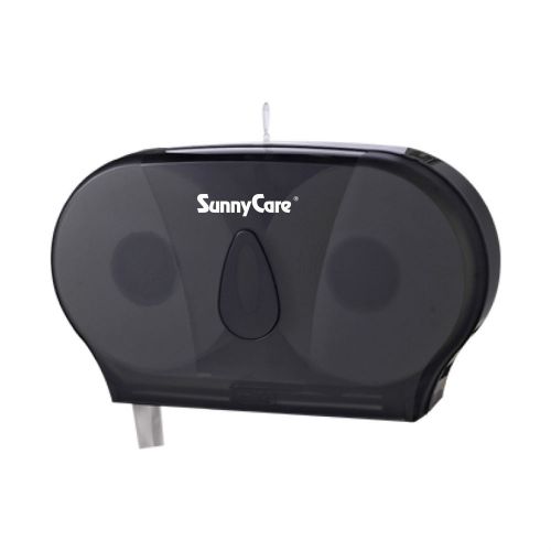 SunnyCare #8012B Twin 9&#034; Jr Jumbo Roll Paper Tissue Dispenser &gt;&gt;&gt;NEW&lt;&lt;&lt;