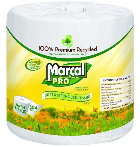 Marcel PRO Bath Tissue 2ply 48/504 Poly Pack