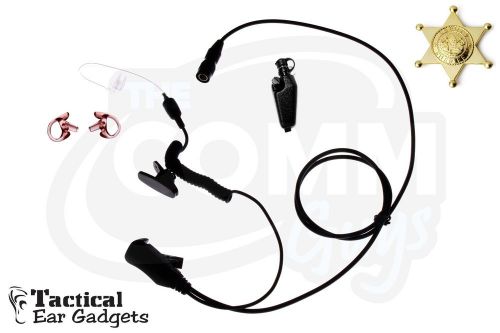 Quick release earpiece coyote lapel mic kenwood nx200 nx300 tk2180 tk3180 tk5210 for sale