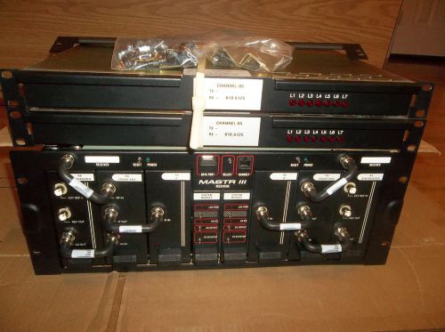 New  m/a-com  mastr 111 receivers &amp; components 800 mhz    rack mount  lot  #3 for sale