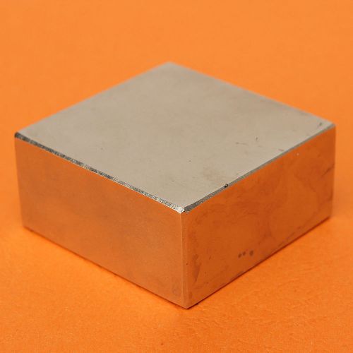 N50 neodymium ndfeb fridge magnet 2x2x1&#034; rare earth magnets block 50x50x25mm for sale