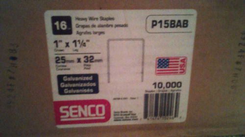 Senco P15BAB 1&#034;x11/4&#034; full box of 10000 pcs